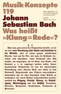 Enlarge image Cover: Johann Sebastian Bach - edition text + kritik