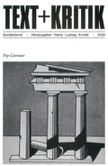 Cover: Pop-Literatur - edition text + kritik