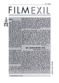 Cover: Filmkritiker im Exil - edition text + kritik