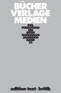 Cover: B&uuml;cher, Verlage, Medien - edition text + kritik