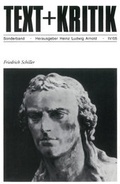 Cover: Friedrich Schiller - edition text + kritik