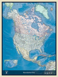 Abbildung von: COLUMBUS Kontinentkarte Nord-Amerika - COLUMBUS Verlag GmbH & Co. KG