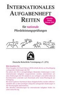 Abbildung von: Internationales Aufgabenheft Reiten für nationale Pferdeleistungsprüfungen - Inhalt - FN Verlag