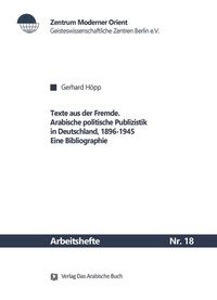 Enlarge image Cover: Texte aus der Fremde - Klaus Schwarz Verlag