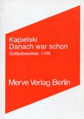Cover: Danach war schon - Merve