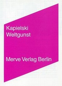 Enlarge image Cover: Weltgunst - Merve