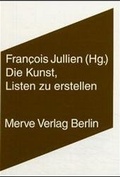 Cover: Die Kunst, Listen zu erstellen - Merve