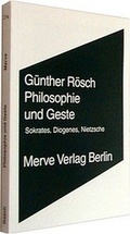 Cover: Philosophie und Geste - Merve