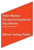 Cover: Die kommunistische Hypothese - Merve