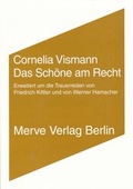 Cover: Das Sch&ouml;ne am Recht - Merve