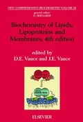 Cover: Biochemistry of Lipids, Lipoproteins and Membranes: Volume 36 - Elsevier