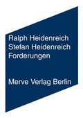 Cover: Forderungen - Merve