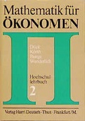 Cover: Mathematik f&uuml;r &Ouml;konomen - Harri Deutsch