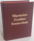 Cover: Allgemeines Deutsches Kommersbuch - Morstadt, A
