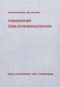 Abbildung von: Vorlesungen über Funktionalanalysis - Harri Deutsch