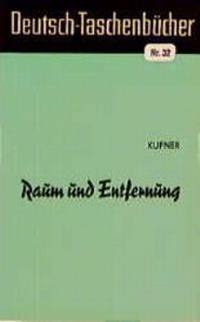Abbildung von: Raum und Entfernung - Harri Deutsch