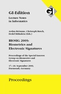 Cover: GI Edition Proceedings Band 155 BIOSIG 2009: Biometrics and Electronic Signatures - K&ouml;llen