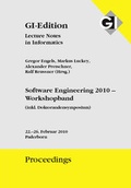 Cover: GI Edition Proceedings Band 160 Software Engineering 2010 - Workshopband ( inkl. Doktorandensymposium ) - K&ouml;llen