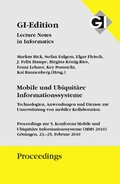 Cover: GI Edition Proceedings Band 163 Mobile und Ubiquit&auml;re Informationssysteme - K&ouml;llen