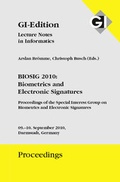Cover: GI Edition Proceedings Band 164 BIOSIG 2010: Biometrics and Electronic Signatures - K&ouml;llen