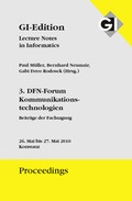 Cover: GI Edition Proceedings Band 166 - 3. DFN-Forum Kommunikationstechnologien - K&ouml;llen