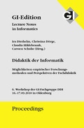 Cover: GI Edition Proceedings Band 168 Didaktik der Informatik 2010 - K&ouml;llen