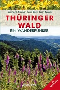 Abbildung von: Wanderführer Thüringer Wald - grünes herz