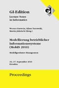 Cover: GI Edition Proceedings Band 171 Modellierung betrieblicher Informationssysteme (MobIS 2010 ) - K&ouml;llen