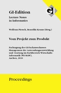 Cover: GI Edition Proceedings Band 178 Vom Projekt zum Produkt - K&ouml;llen