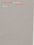 Cover: Die Akademie, die Kunst, die ProfessorInnen - Modo Press