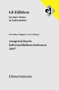 Cover: GI LNI Dissertations Band 8 Ausgezeichnete Informatikdissertationen 2007 - K&ouml;llen