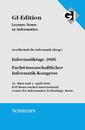 Cover: GI LNI Seminars Band 3 Informatiktage 2006 - K&ouml;llen