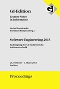 Cover: GI Edition Proceedings Band 213 Software Engineering 2013 - K&ouml;llen
