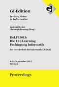 Cover: GI Edition Proceedings Band 218 - DeLFI 2013 - - K&ouml;llen