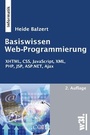 Cover: Basiswissen Web-Programmierung - Springer