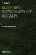 Cover: Elsevier's Dictionary of Botany - Elsevier