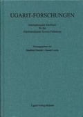 Cover: Ugarit-Forschungen. Jahrbuch / Ugarit-Forschungen - Ugarit