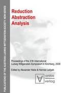 Cover: Reduction - Abstraction - Analysis - editiones scholasticae