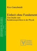 Cover: Einheit ohne Fundament - Editiones Scholasticae