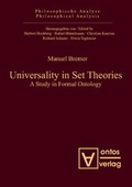 Cover: Universality in Set Theories - editiones scholasticae