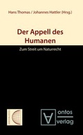 Cover: Der Appell des Humanen - Editiones Scholasticae