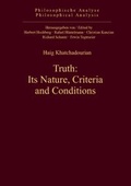Cover: Truth: Its Nature, Criteria and Conditions - editiones scholasticae
