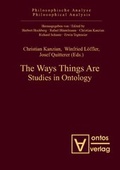Cover: The Ways Things Are - editiones scholasticae