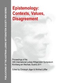 Cover: Epistemology: Contexts, Values, Disagreement - editiones scholasticae