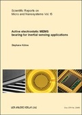 Cover: Active electrostatic MEMS bearing for inertial sensing applications - Der Andere Verlag