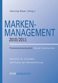 Enlarge image Cover: Marken-Management 2010/2011 - Deutscher Fachverlag