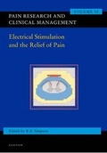 Cover: Electrical Stimulation in Pain Relief - Elsevier