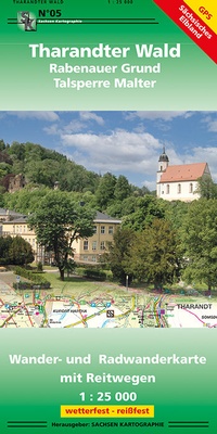 Abbildung von: Tharandter Wald und Rabenauer Grund - SACHSEN KARTOGRAPHIE