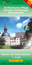 Cover: Gro&szlig;enhainer Pflege - Dresdner Heidebogen - Der Schraden - SACHSEN KARTOGRAPHIE