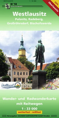 Abbildung von: Westlausitz - SACHSEN KARTOGRAPHIE